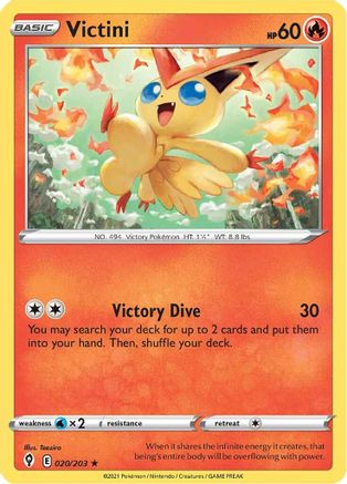 Victini 020 - Holofoil - Holo Rare