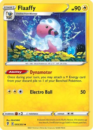 Flaaffy 055 - Reverse Holofoil - Uncommon