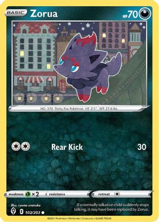 Zorua 102 - Common