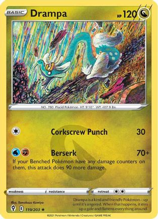 Drampa 119 - Reverse Holofoil - Rare