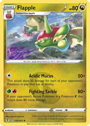 Flapple 120 - Reverse Holofoil - Rare