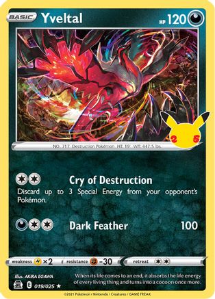 Yveltal 019 - Holofoil - Holo Rare