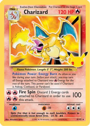 Charizard 4/25 - Classic Collection