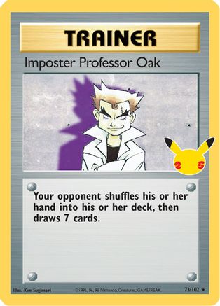 Imposter Professor Oak 073 - Holofoil - Classic Collection