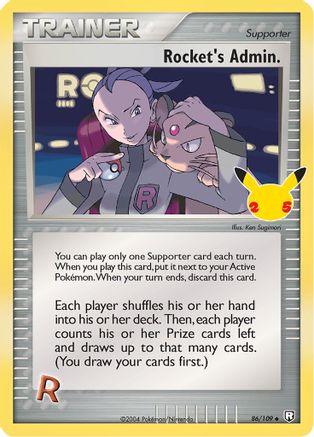 Rocket's Admin. 086 - Holofoil - Classic Collection
