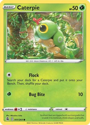 Caterpie 001 - Reverse Holofoil - Common