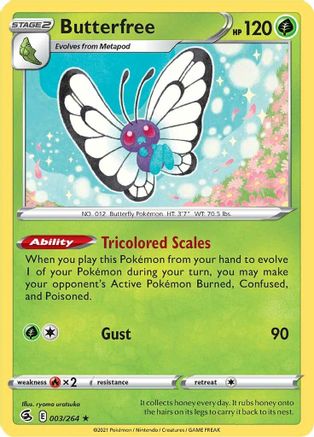Butterfree 003 - Holofoil - Holo Rare