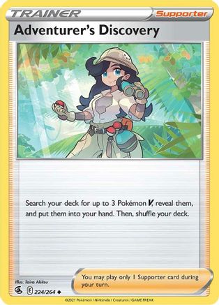 Adventurer's Discovery 224 - Reverse Holofoil - Uncommon