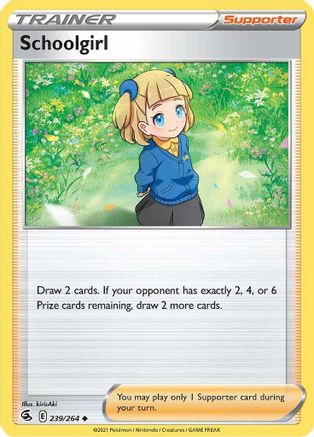 Schoolgirl 239 - Reverse Holofoil - Uncommon