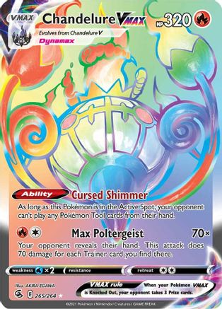 Chandelure VMAX (Secret) 265 - Holofoil - Secret Rare