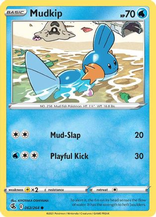 Mudkip 062 - Reverse Holofoil - Common