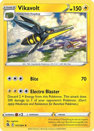 Vikavolt 101 - Reverse Holofoil - Rare