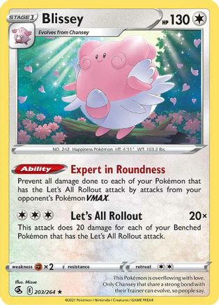 Blissey 203 - Rare