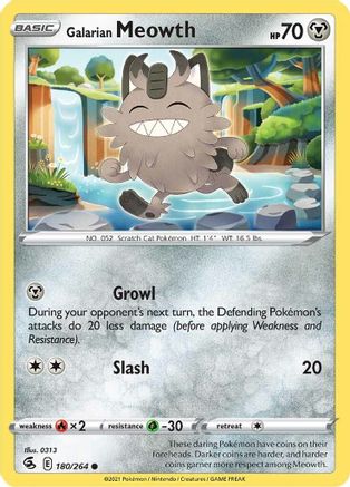 Galarian Meowth 180 - Common
