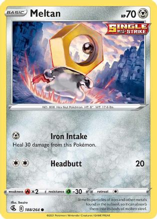 Meltan 188 - Reverse Holofoil - Common