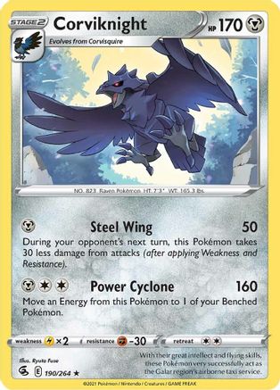 Corviknight 190 - Rare