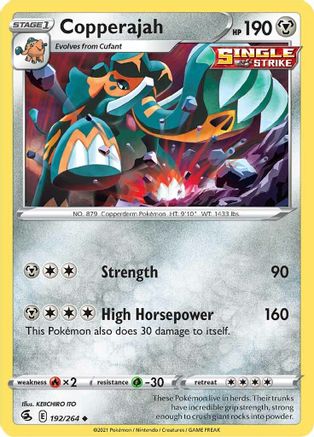 Copperajah 192 - Reverse Holofoil - Uncommon