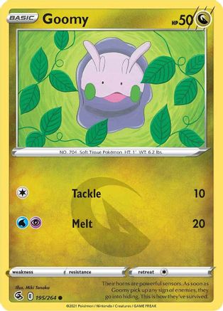 Goomy 195 - Reverse Holofoil - Common