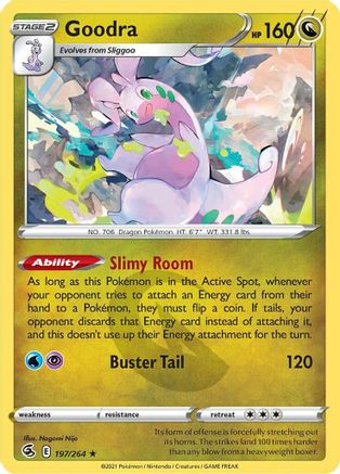 Goodra 197 - Rare