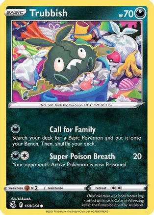 Trubbish 168 - Reverse Holofoil - Common