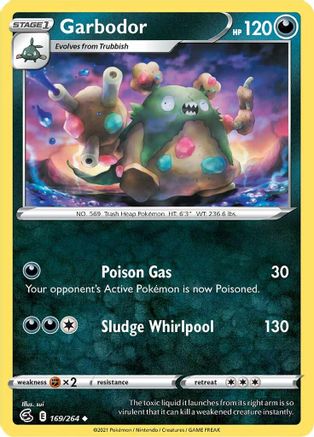 Garbodor 169 - Reverse Holofoil - Uncommon