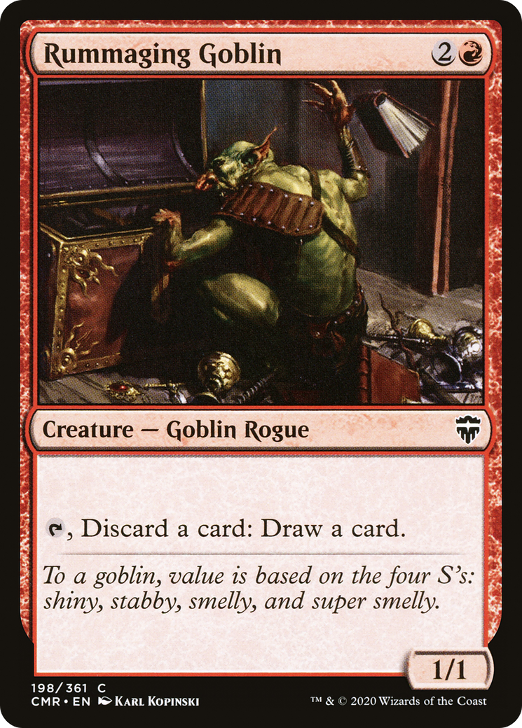 Rummaging Goblin (CMR-198)