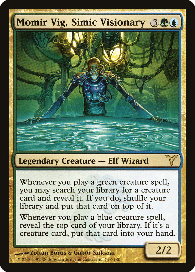 Momir Vig, Simic Visionary (DIS-118)