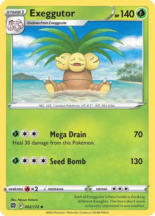 Exeggutor 002 - Uncommon