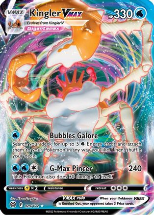 Kingler VMAX 029 - Holofoil - Ultra Rare