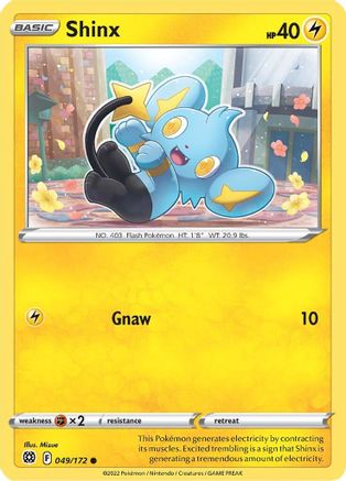 Shinx 049 - Reverse Holofoil - Common