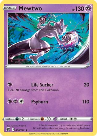 Mewtwo 056 - Reverse Holofoil - Rare