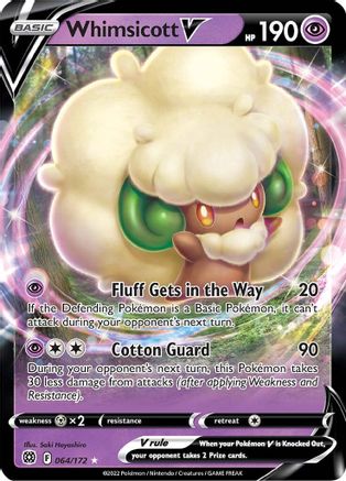 Whimsicott V 064 - Holofoil - Ultra Rare