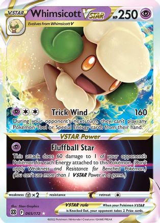 Whimsicott VSTAR 065 - Holofoil - Ultra Rare
