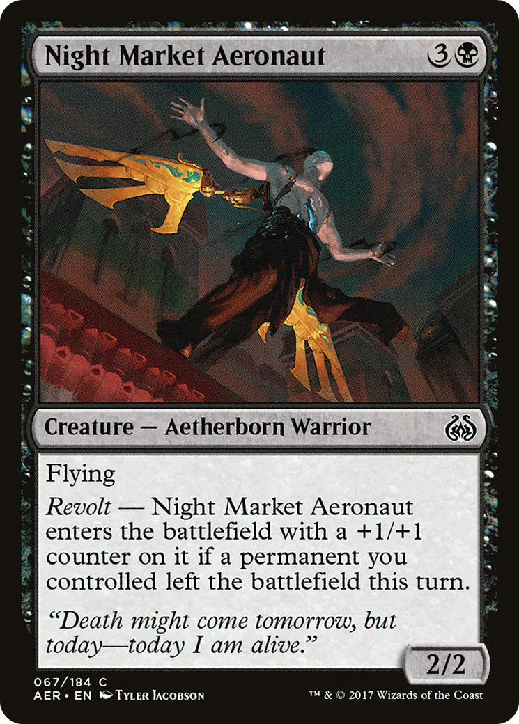 Night Market Aeronaut (AER-067) Foil