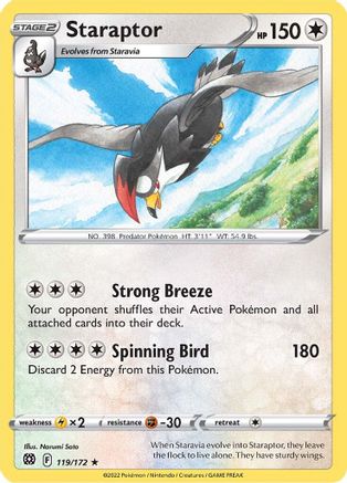 Staraptor 119 - Rare