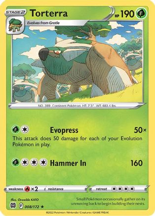Torterra - 8/172 - Promo