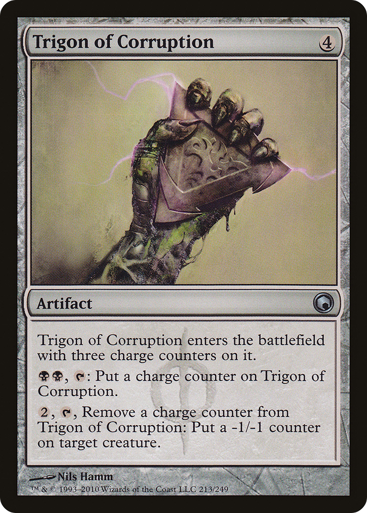Trigon of Corruption (SOM-213) Foil