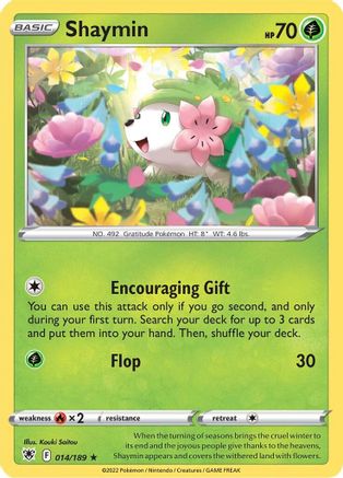 Shaymin 014 - Rare