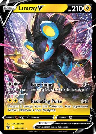Luxray V 050 - Holofoil - Ultra Rare