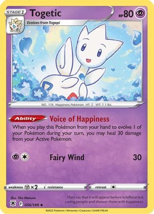 Togetic 056 - Reverse Holofoil - Uncommon