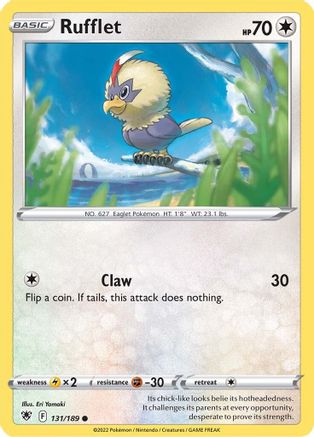 Rufflet 131 - Reverse Holofoil - Common