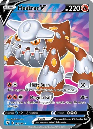 Heatran V (Full Art) 165 - Holofoil - Ultra Rare