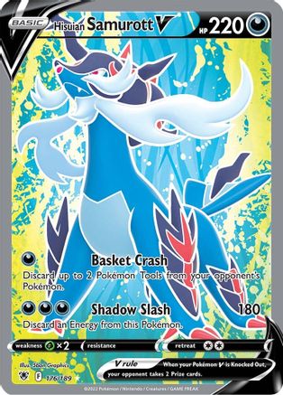 Hisuian Samurott V (Full Art) 176 - Holofoil - Ultra Rare