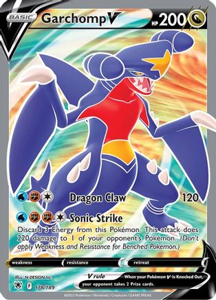 Garchomp V (Full Art) 178 - Holofoil - Ultra Rare