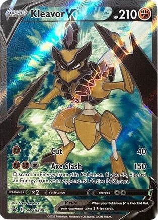 Kleavor V (Full Art) SWSH248 - Holofoil SWSH Sword & Shield Promo Cards - Promo