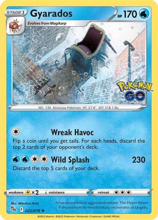Gyarados 022 - Holofoil - Holo Rare