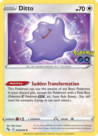 Ditto 053 - Holofoil - Holo Rare