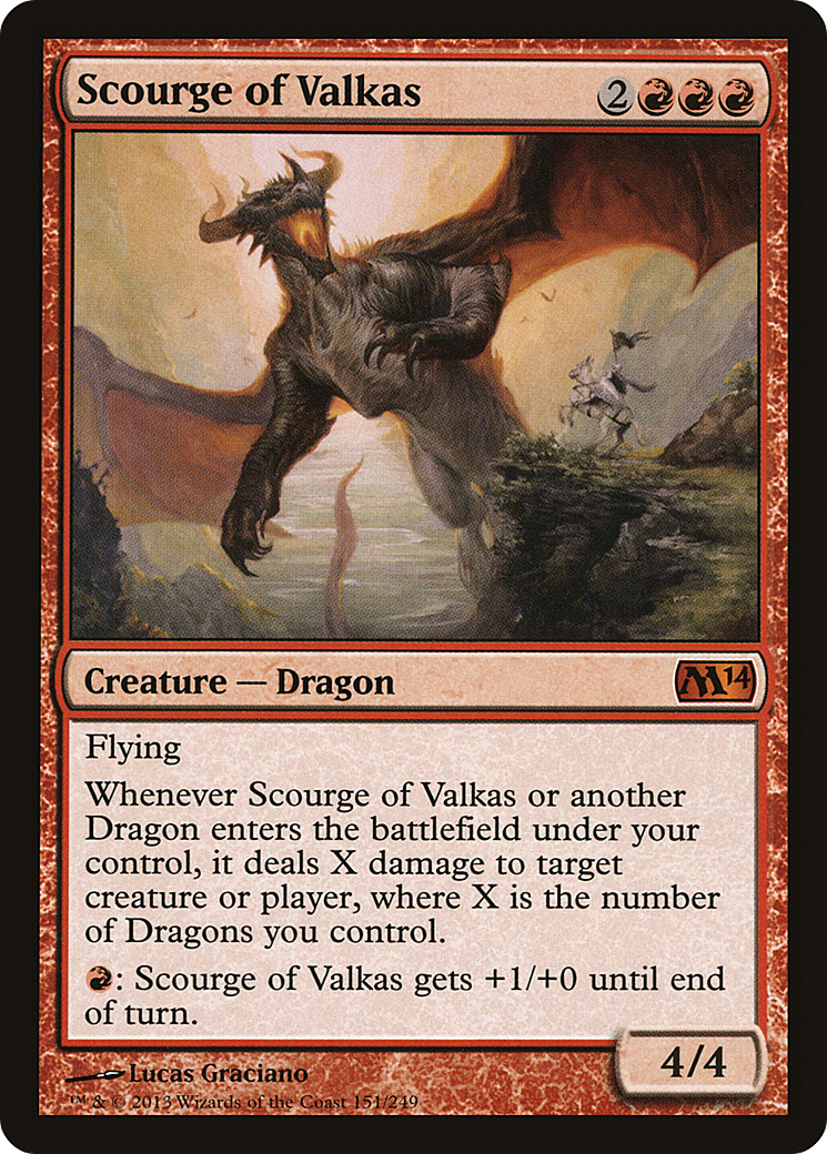 Scourge of Valkas (M14-151)