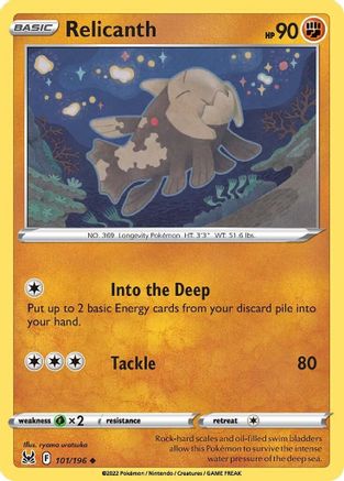 Relicanth 101 - Uncommon