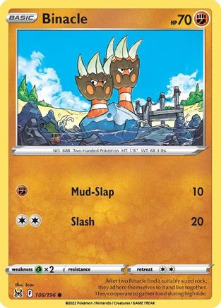 Binacle 106 - Reverse Holofoil - Common